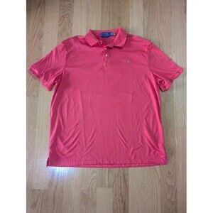 Polo Ralph Lauren Mens XL Classic Fit Polo Shirt Red Pony Cotton SS